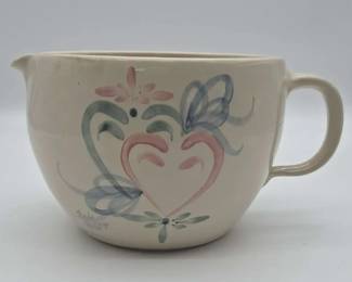 Vintage Ellis Prod Hand Painted Pitcher