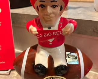 Ezra Brooks "Go Big Red" Decanter