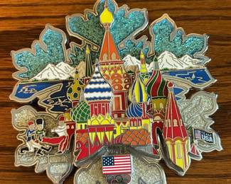 Charles Fazzino 3D Olympic Pin