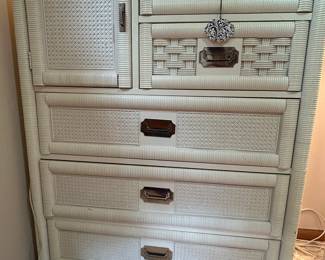 Wicker Weve Dresser by Dixie Furniture