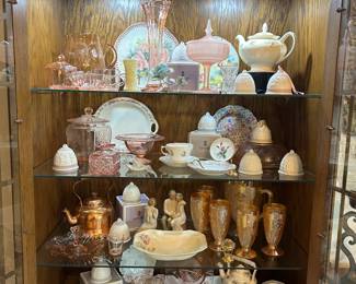 Vintage Glassware, Iladro, and Willow Tree 