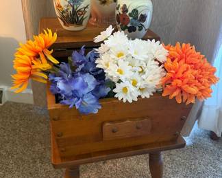 MCM Flip Back Side Table
