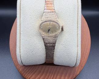 Vintage Baume & Mercier 14K Gold Manual Wind Ladies Watch – “LOVE NEVER DIES” Engraving – Running Estate Heirloom