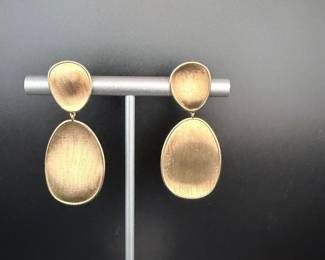 Marco Bicego Italian Gold Double-Drop Earrings – Designer Fine Jewelry