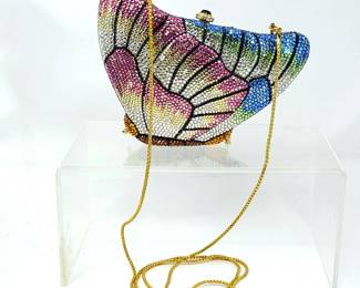 Kathrine Baumann Beverly Hills Limited Edition Crystal Butterfly Minaudière Evening Bag – No. 261/500