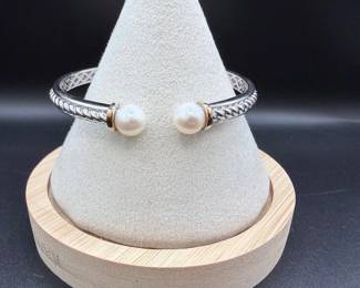 Alwand Vahan Sterling Silver & 14K Gold Designer Jewelry – Signed AV – Fine Estate Jewelry