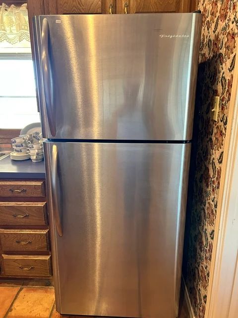 Nice stainless refrigerator