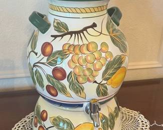 Vintage limoncello dispenser 
