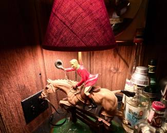 Vintage Hunter Lamp