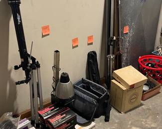 Telescope, audio/visual equipment, and camera equipment