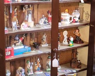 Collectible in 2-Door Display Case