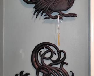 Cast Iron Roosters