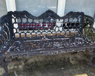 Cast Iron Bench