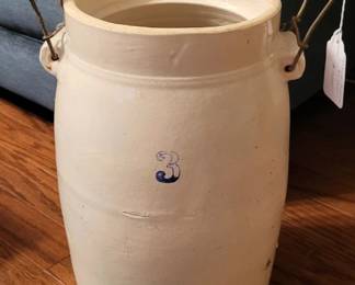 Antique 3 Gallon Butter Churn