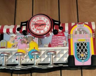 Vintage Coca Cola Clock