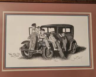 Signed and Numbered Print