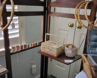 Vintage Woods Sewing Stand