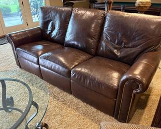 Stickley Santa Fe Leather Sofa