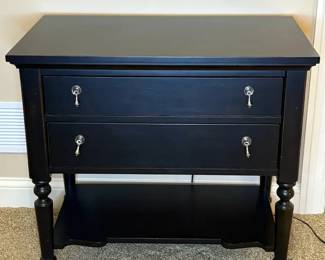 Hickory White Nightstand