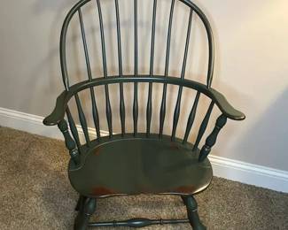Nichols Stone American Comb Back Windsor Chair