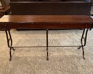 Stanley Villette Flip Top Console Table