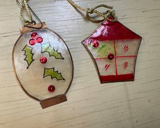 Set of vintage ornaments