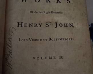 Multi volume antique philosophical works