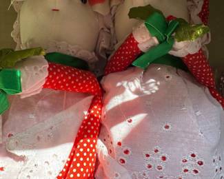 Vintage Christmas mice