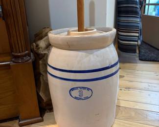 Marshall Pottery Butter Churn with dasher