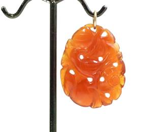 14k and carnelian