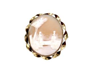 Large Antique Cameo