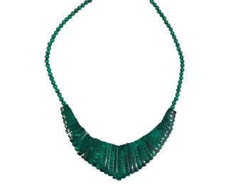 malachite fringe