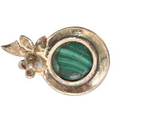 925 malachite marcasite