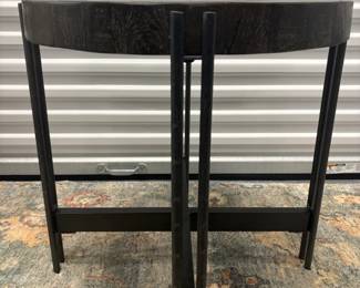 Another angle of round accent table