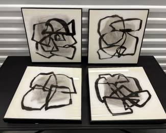 Art set of 4 $ 34.00