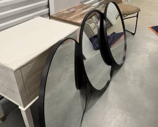 round black mirrors $34.00 each