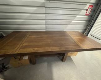 Dining Table 84 inches long with 2 12 inch leafs, 36 inches wide $400.00