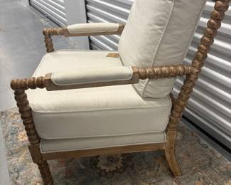another angle of accent chair