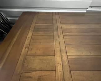 Close up of dining table