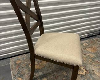 upholstered chair (6) $45.00