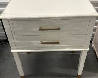 white with gold accents $55.00
