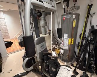MPX Marcy Platinum Home Gym Weight lifting setup inc weights + accessories