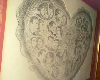 looks like a family chart with illustrations