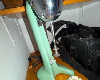 Hamilton Beach jadeite green milkshake and malt mixer