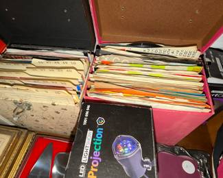 Lot of 45's check out the movie above,