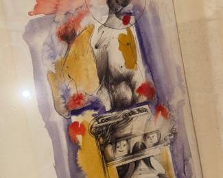 More d'art Salvador Dali I think.. I'll look at it closer