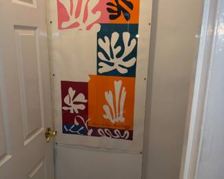 Henri Matisse's 1951 cutout work Fleurs de Neige