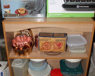 G Foreman Grill, Wafflemaker, Contrainers