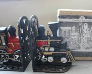 Train Bookends