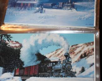 Unused Train and Scenic Greeting Cards, Hundreds 8